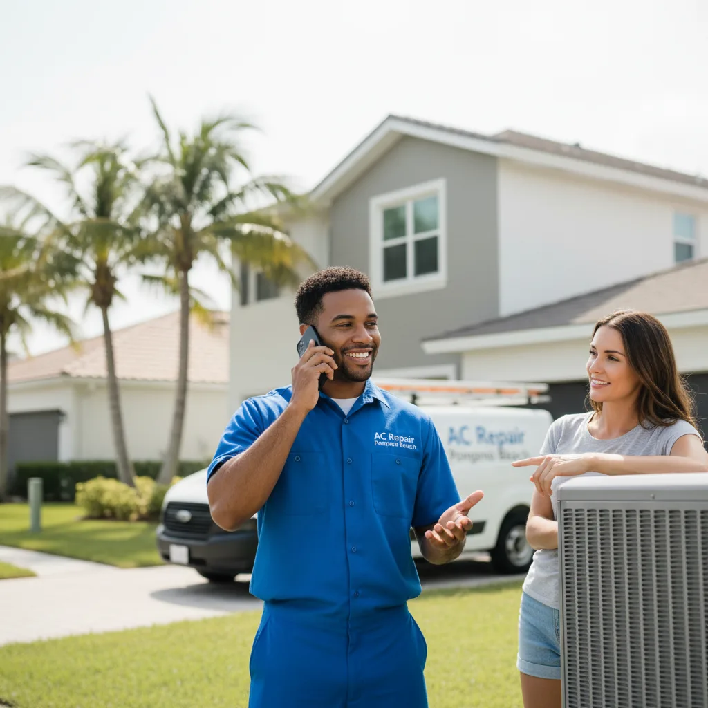 AC Repair Pompano Beach customer support in Swords Creek